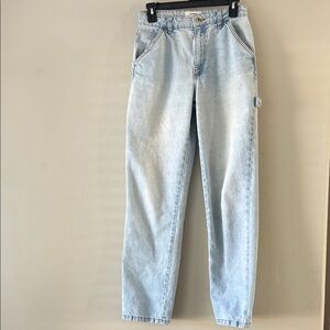 Cotton On Light Blue carpenter Jeans Size 4 inseam 31